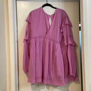 FP long sleeved romper (wears like a dress)